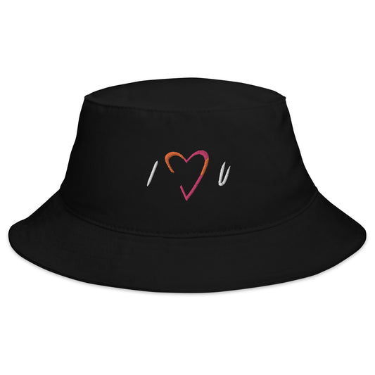 "I Love You" Bucket Hat