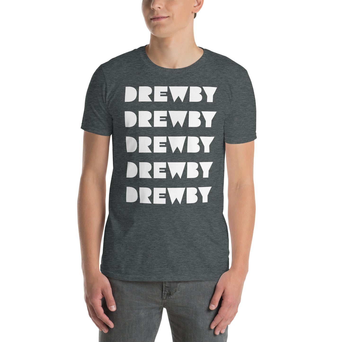 DREWBY "On-Repeat" Short-Sleeve Unisex T-Shirt