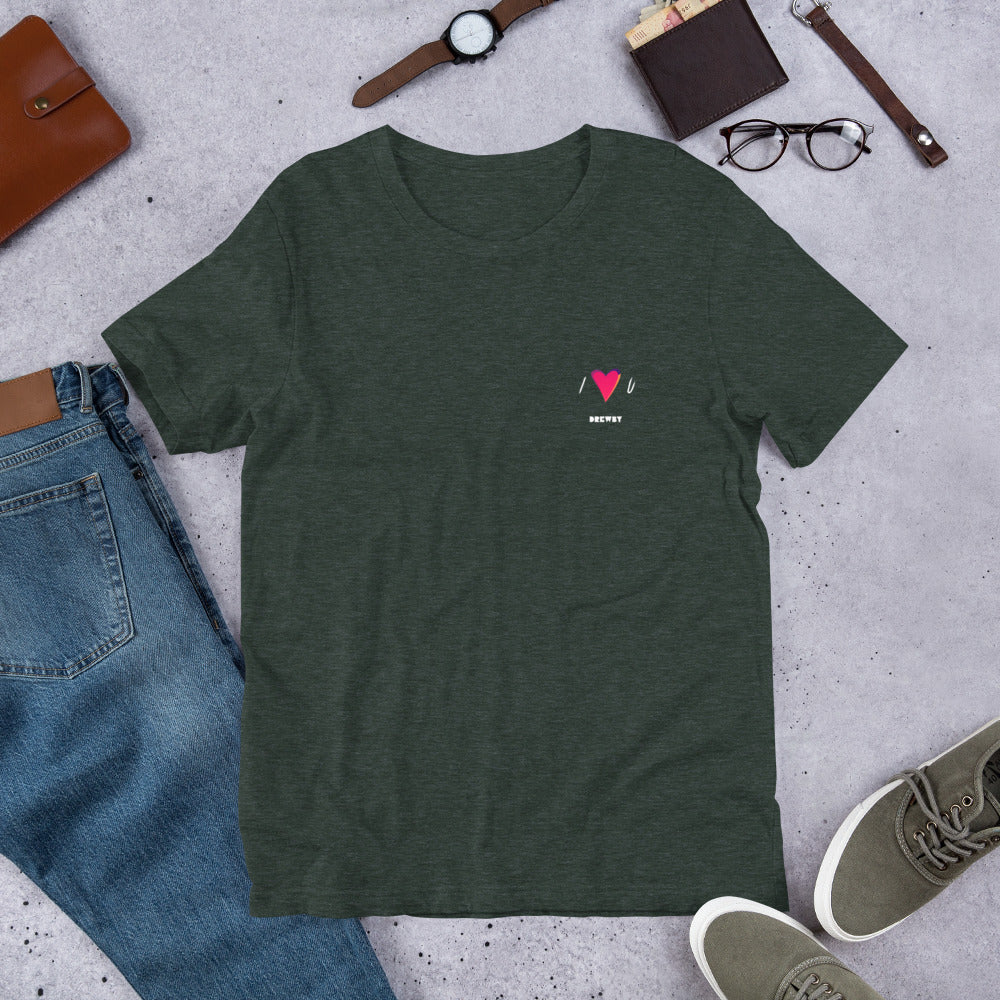 "I Love You" Unisex t-shirt