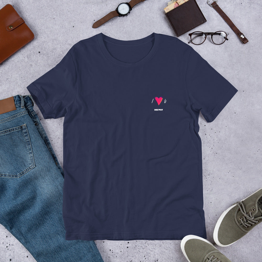 "I Love You" Unisex t-shirt